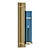 Imperium Loft ALMIRA Wall Sconce 3D model small image 1