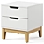 Buca Nightstand by Actona 3D model small image 1