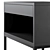 Modern Nightstand Cholet by Actona 3D model small image 3