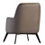 Modern Flexform GUSCIO Armchair 3D model small image 3