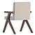 Wooden Chair Set with 3D Models 3D model small image 3