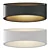 Elegant Trame Sconce Pair 3D model small image 1