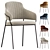 Modern Metal Framed Chair "Inkles 3D model small image 1