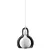 Gourd Glass Hanging Pendant Light 3D model small image 5