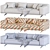 Elegant Grasso Sofa by Eichholtz 3D model small image 5