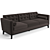 Eichholtz Flux Sofa: Modern Design 3D model small image 2