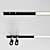 Modern Light Fixture Set Kit 3D model small image 4