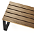 Modern Miramondo Side Stool Set 3D model small image 2