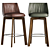 Modern Bar Stool Archibald Design 3D model small image 1