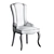 Velvet Flower Collection Chair 3D model small image 5