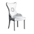 Luxurious Microvelvet and Wood Chair 3D model small image 7