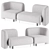 Comfy Weave Sofa | Диван 3D model small image 1