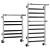 Hydronic Towel Heater Terminus Hendrix 3D model small image 1
