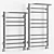 Water Towel Warmer Terminus Arktur 3D model small image 2