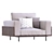 Modern Minotti Brasilia Armchair 3D Model 3D model small image 3