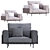Modern Minotti Brasilia Armchair 3D Model 3D model small image 4