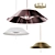 Elegant Mayfair Pendant Light 3D model small image 1