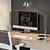 Crown Render Office Furniture Set 3D model small image 3