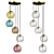 Modern 5-Light Chandelier Fixture 3D model small image 1