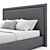 Domenico Lux Bed, Elegant Design 3D model small image 4