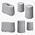 Premium Harman Kardon Speaker Set 3D model small image 4