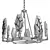 Designer Lamp: Prime 8 3D model small image 3