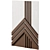 SZEWRON Wood Walls Art Piece 3D model small image 4