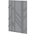 Wood Walls Fragment Art Piece 3D model small image 6