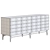 Textured Chester Buffet - Stylish Storage 3D model small image 3