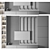 Modern 3D Wall Art Render 3D model small image 2