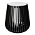 Lisbon Marble Side Table - In Stock 3D model small image 1
