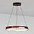 Elegant Dynamic LED Chandelier 3D model small image 2