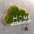 Wooden Cloud Keyholder with Moss 3D model small image 2