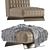 Elegant Minotti TWIGGY Armchair Design 3D model small image 3