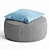 Modern Round Coffee Table Unwrap UVW 3D model small image 1