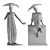 Variety Human Sculptures Pack 3D model small image 4