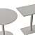 INCLASS NUME Collection | Restaurant Tables 3D model small image 4