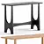 Modern Tanner Console Table 1120mm 3D model small image 1