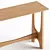 Modern Tanner Console Table 1120mm 3D model small image 4
