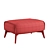 Avalon Sofaclub Ottoman 3D model small image 5