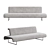 Elegant Naoto Fukasawa Cloud Sofa 3D model small image 1