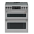 GE Cafe Appliances Bundle: Oven, Microwave, Dishwasher, Refrigerator 3D model small image 2