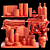 Bathroom Accessories 3D Models Set 3D model small image 7
