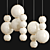 Elegant Satulight Glass Pearls Stand 3D model small image 1