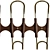 Nature-Inspired Wall Hook 3D model small image 5