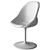 IKEA BALTSAR Swivel Chair White 3D model small image 6