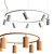 Modern Scandinavian Algot Pendant Light 3D model small image 1