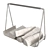 Metal Firewood Basket | Дровница 3D model small image 8