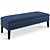 Modern Eichholtz Truman Bench 3D model small image 6