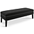 Modern Eichholtz Truman Bench 3D model small image 7